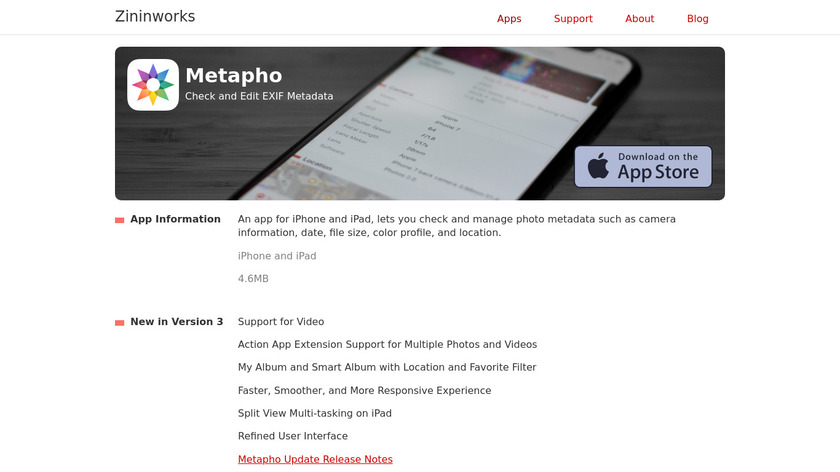 Metapho Landing Page