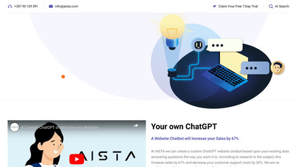 ChatGPT ChatBot for your website image