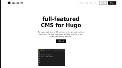 Usecue CMS image