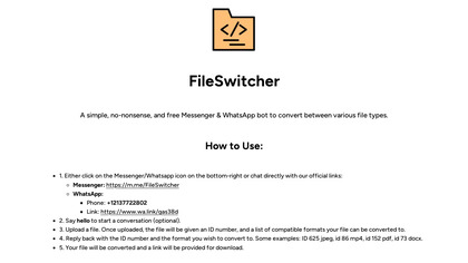 FileSwitcher screenshot