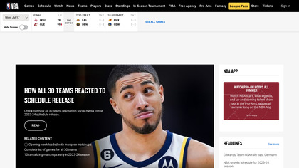 NBA screenshot