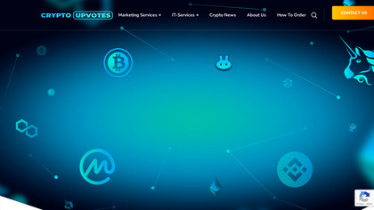 Marketing Agency "Crypto Upvotes" image