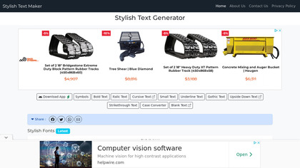 Stylish Text Maker image