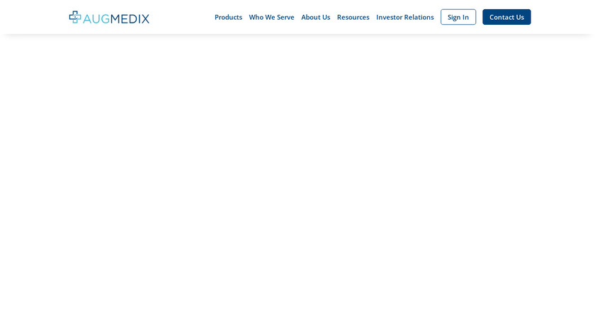 Augmedix Landing Page