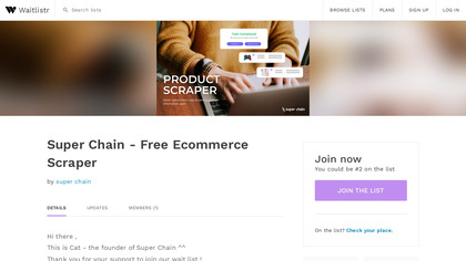 Free Ecommerce WebScraper image