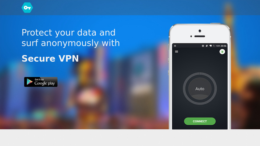 Secure VPN Landing Page