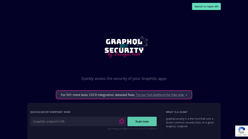 GraphQL.Security Landing Page