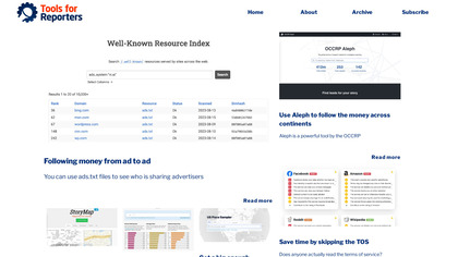Tools for Reporters image