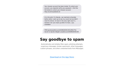 Stop Spam Texts image