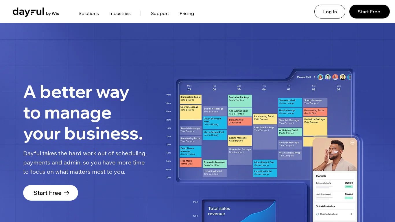 Dayful Landing page