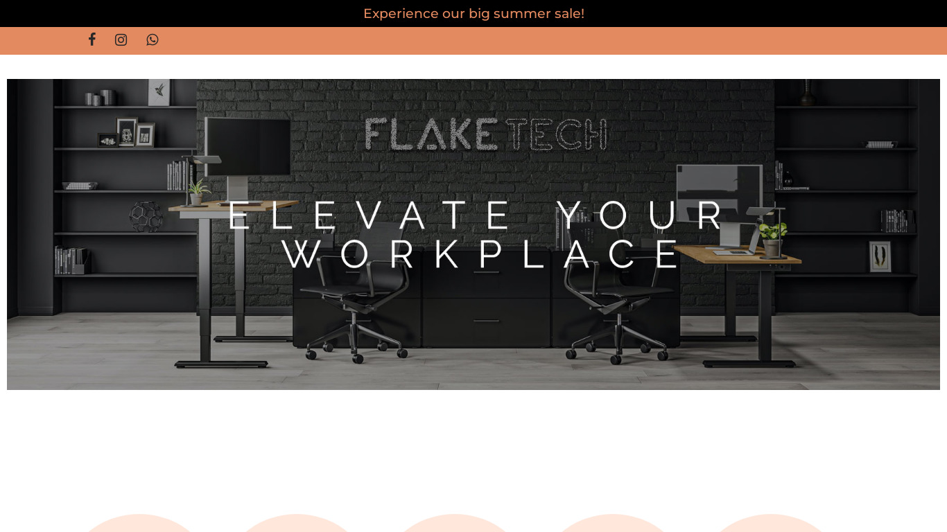 flaketech.net Landing page