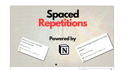 Spaced Repetition Flashcards for Notion image