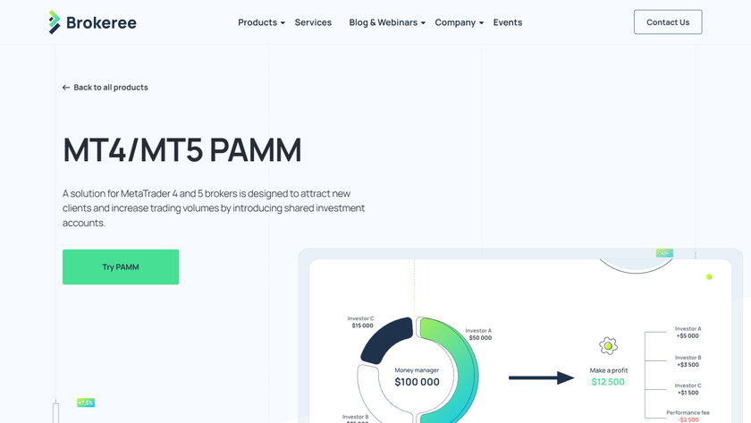 Brokeree Landing Page