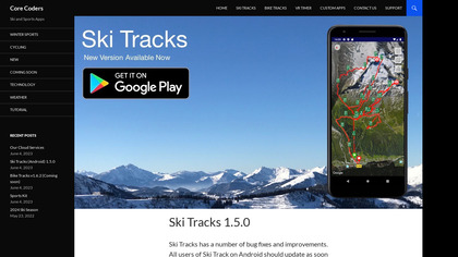 Ski Tracks image