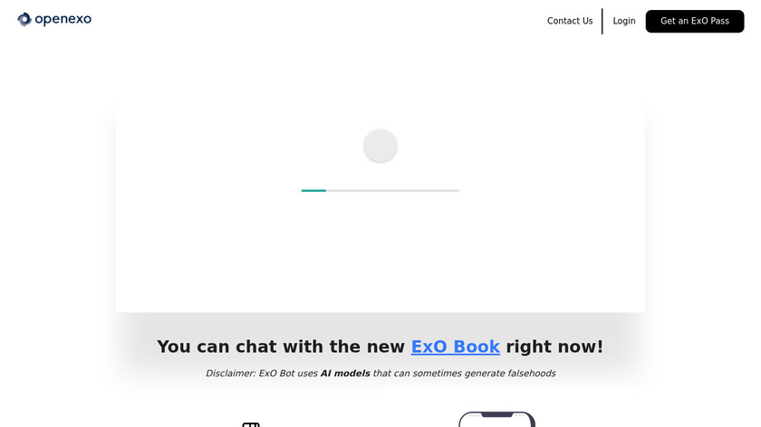 ExO Bot Landing Page