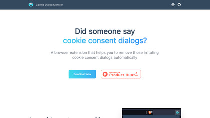 Cookie Dialog Monster image