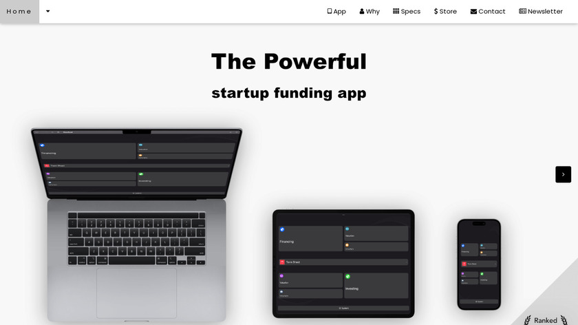 Simulfund * Startup Funding Landing Page