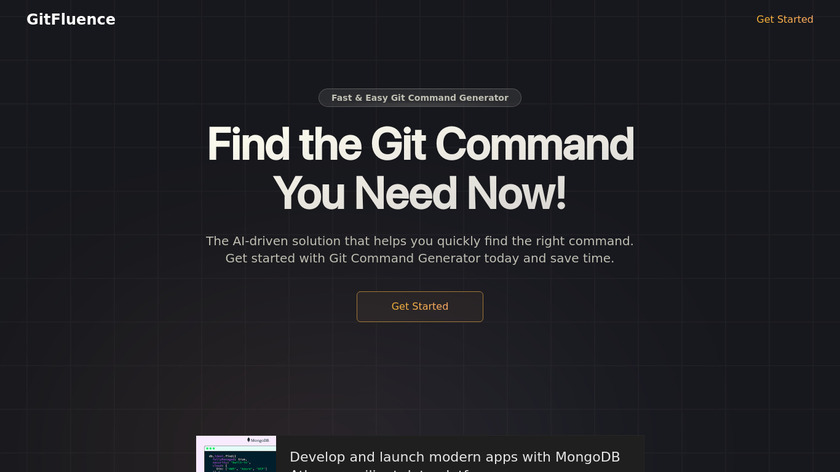GitFluence Landing Page
