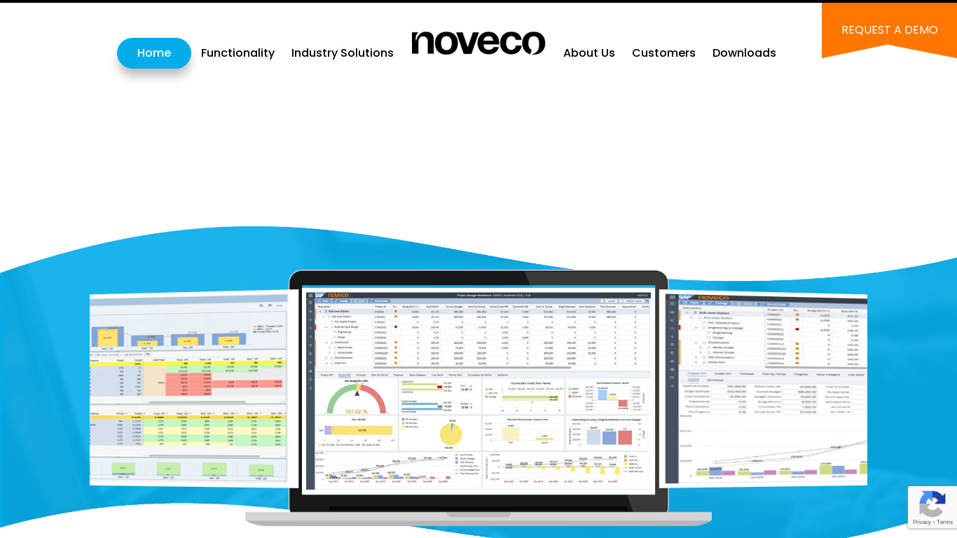 Noveco Systems Landing page