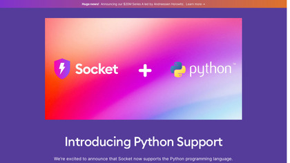 Socket for Python image
