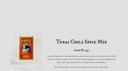 Texas Chili Spice Mix image