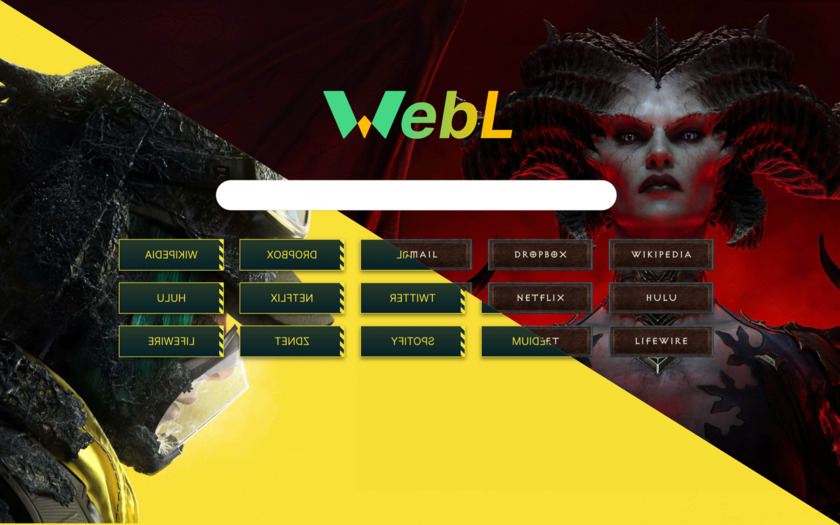 WebL Landing Page