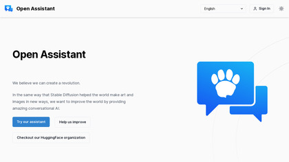Open Assistant.io image