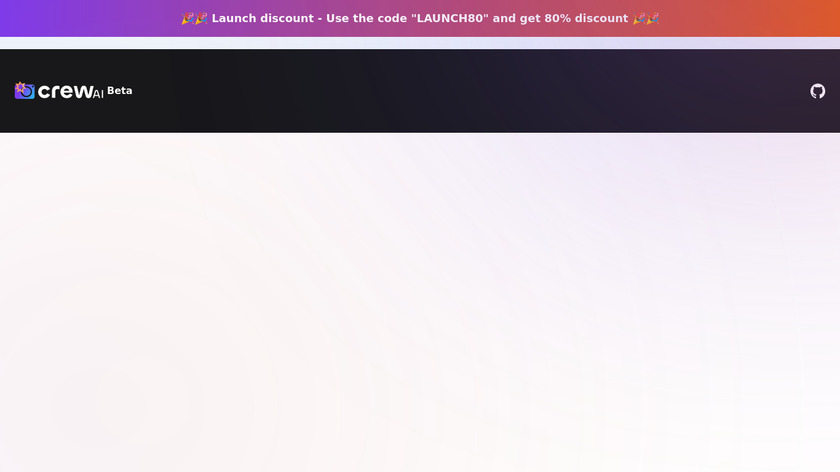 Crew AI Landing Page
