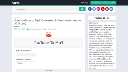 YT to MP3 Converter image