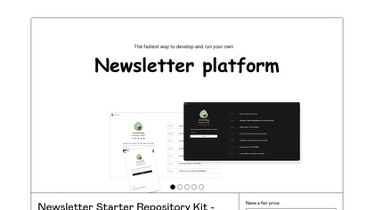 Newsletter Starter Kit Repository image