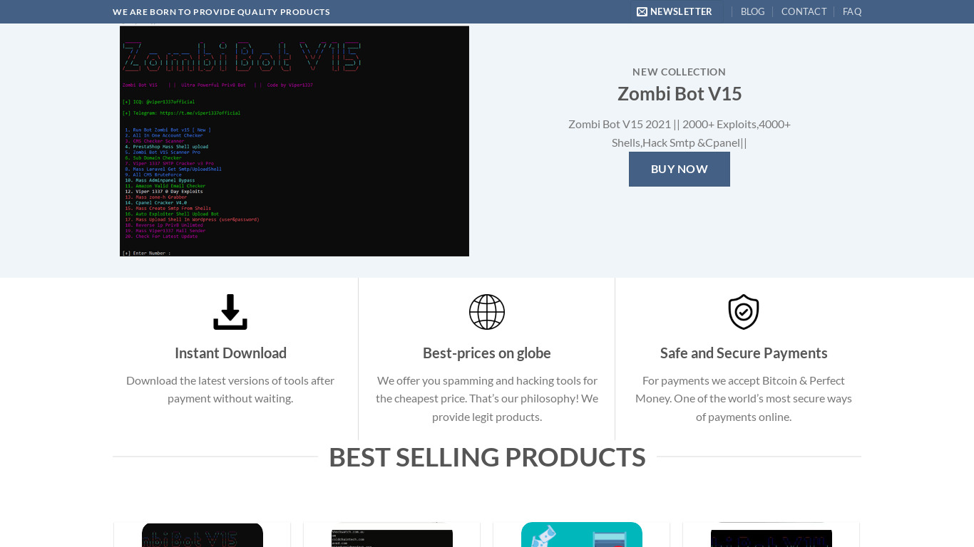 spamstool.com Landing page