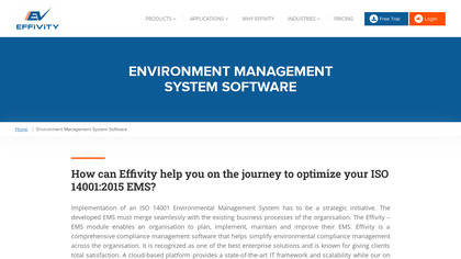 Effivity EMS Software image