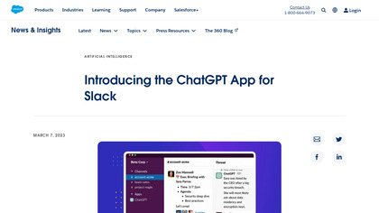 ChatGPT for Slack image