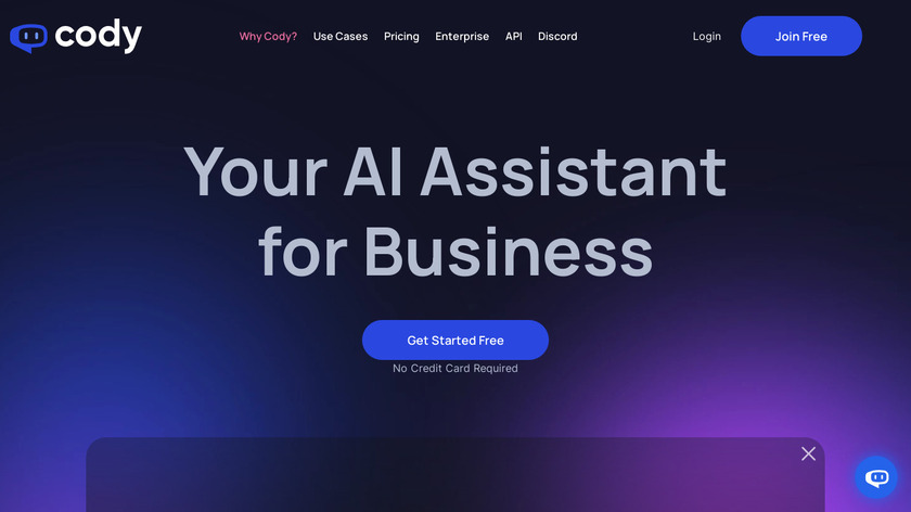 Cody - AI for Business Landing Page