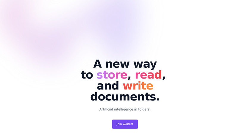 The Drive Landing Page