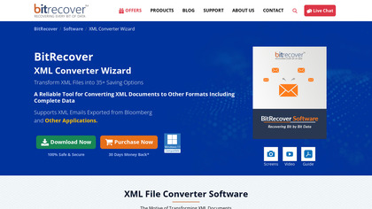 BitRecover XML Converter Tool image