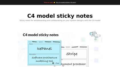 C4 model sticky notes image