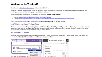 Tootski image