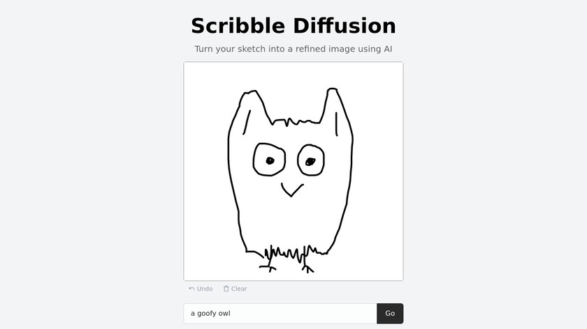 Scribble Diffusion Landing Page