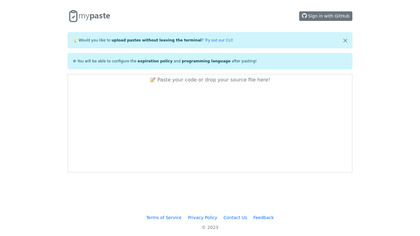 MyPaste image