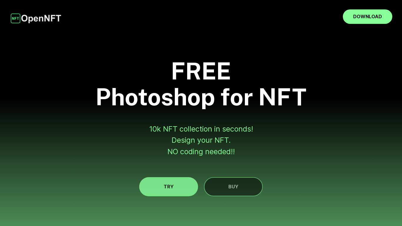 OpenNFT Landing page