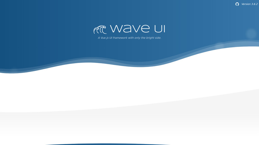 Wave UI Landing Page