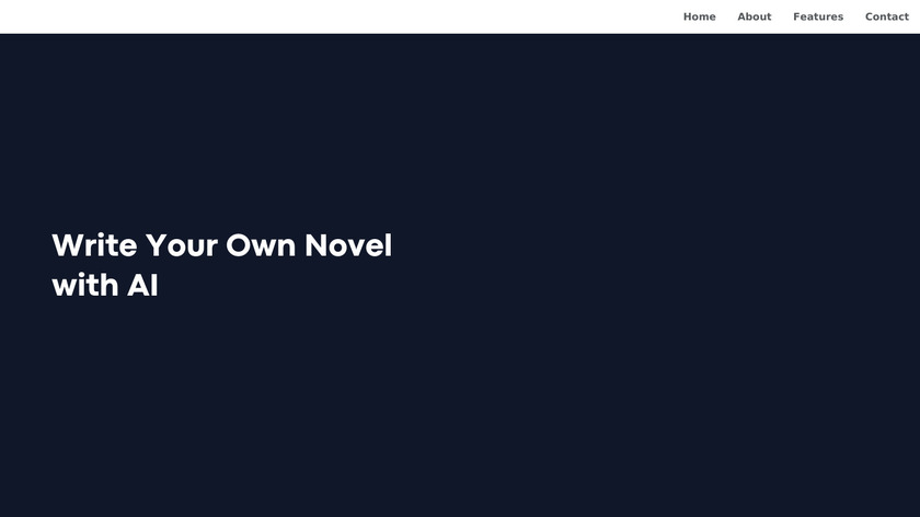 AI Story Generator Landing Page