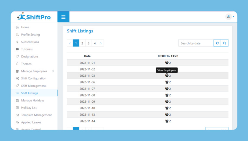ShiftPro.io Landing Page