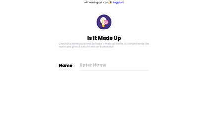 Is It Made Up image