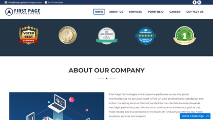 SEO guaranteed first page ranking image