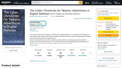 Cyber Chronicles for Tweens (Kindle) image