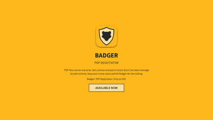 Badger PDF image