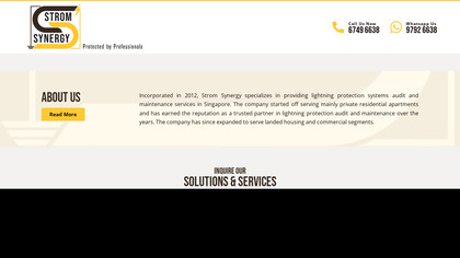 Lightning protection system Singapore image