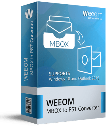Weeom MBOX to PST Converter Landing page